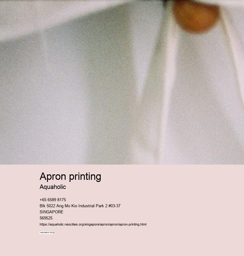 apron printing