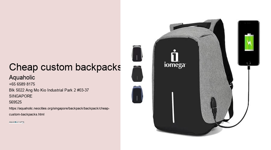cheap custom backpacks