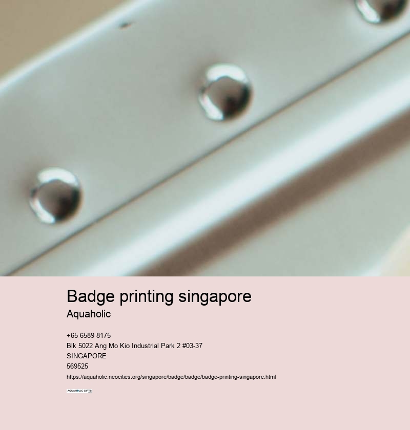 badge printing singapore