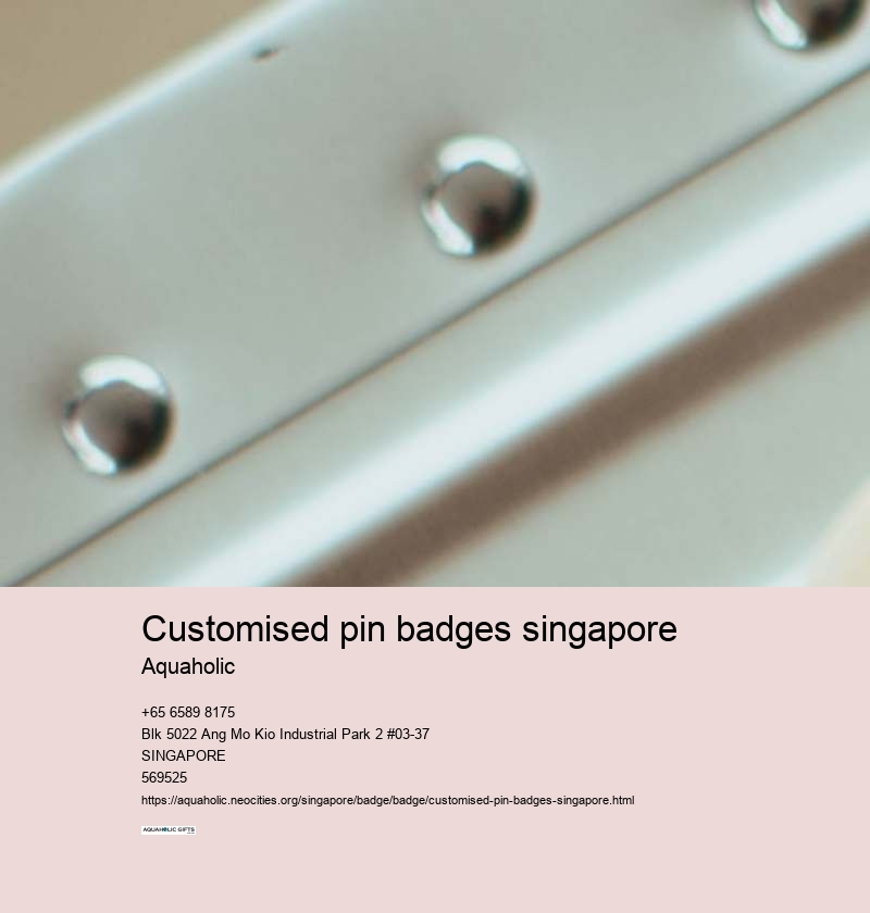 customised pin badges singapore