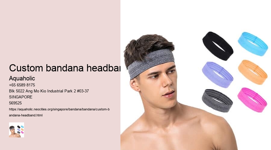 custom bandana headband