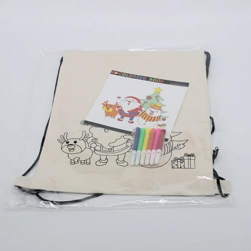 personalised drawstring backpack